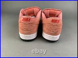 Nike Sb Dunk Low Pro Prm Pink Pig Red White Black Cv1655-600 Us 11.5