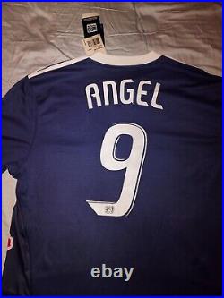 Nwt Adidas 2010 Red Bulls New York Juan Pablo Angel Jersey XL Soccer Football #9