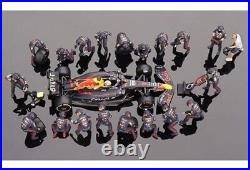 Oracle Red Bull Racing RB18 #1 Max Verstappen'22 Abu Dhabi Pit Crew Set JP MD23