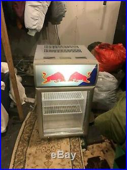 Pre- owned Red Bull Mini Fridge RB Baby Cooler BC-1 30x17x17 LOCAL PICKUP ONLY