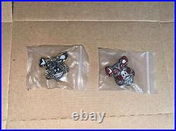 Primus x Danny Steinman Pig Mask 2 Pins NEW Gold 110/150, Red 529/750