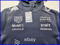 RED BULL RACING F1 TEAM Mens Size M 2023 Las Vegas GP Team Issue Hoodie NEW Navy