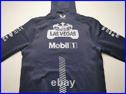 RED BULL RACING F1 TEAM Mens Size M 2023 Las Vegas GP Team Issue Hoodie NEW Navy