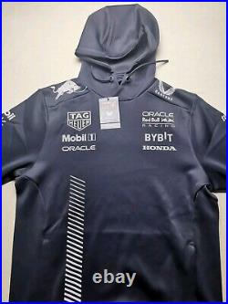 RED BULL RACING F1 TEAM Mens Size M 2023 Las Vegas GP Team Issue Hoodie NEW Navy