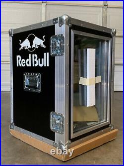 RED BULL ROAD CASE LIVE MUSIC COOLER BIG NIB Mini Fridge Refrigerator MONSTER