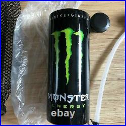 Rare Monster Energy Athlete Only Metal Water Bottle & Beanie / UFC Redbull cap