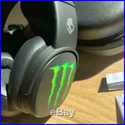 (Rare) Monster Energy x Skullcandy Bluetooth Headphones (Athlete Only) / Redbull