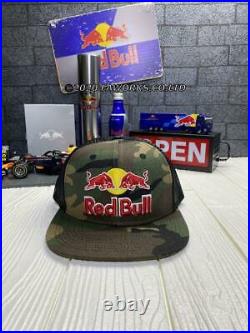 Rare! Red Bull Athletes Only Trucker Hat 2020 Camo Cap with Strap F/S Japan