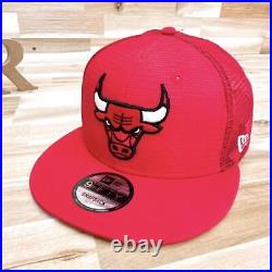 Rareera Chicago Bulls All Mesh Cap Red White