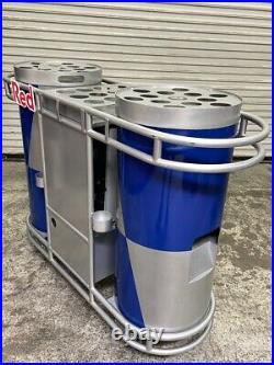 RedBull Energy Drink Cart NEW IDW Cooler Rolling Event Display #4751 Red Bull