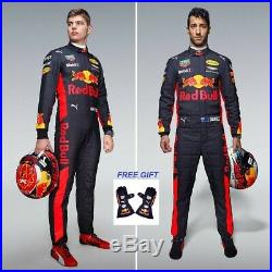 RedBull F1 Racing Digital Sublimation Printed Suit with free gift (F1 Gloves)