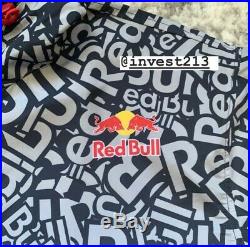 Red Bull Athlete Mens Training Jacket Navy / Grey 2020 Very Rare