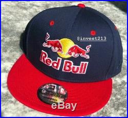 Red Bull Athlete Only Hat 2019 Navy Blue / Red Snapback Cap Rare