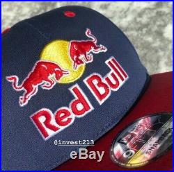 Red Bull Athlete Only Hat 2019 Navy Blue / Red Snapback Cap Rare