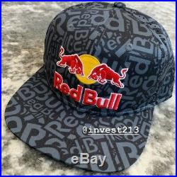 Red Bull Athlete Only Hat Bundle Snapback Beanie Cap Backpack Rare