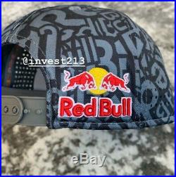 Red Bull Athlete Only Hat Bundle Snapback Cap Backpack Rare