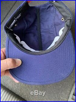 Red Bull, Athlete Only Leather Strapback, Navy