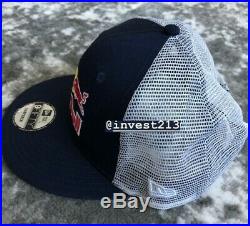 Red Bull Athlete Only Trucker Hat 2019 Blue/white Snapback Cap Rare