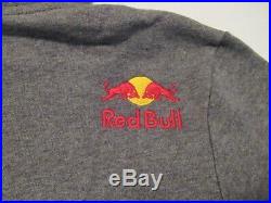 Red Bull Athlete Only hoodie sweater sweat vest sz M VERY RARE F1 MotoGP
