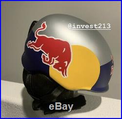 Red Bull Athlete Snow Helmet Rare Medium