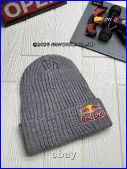 Red Bull Beanie Knit Hat Athlete Only Not for sale Supplied glay NEW JP