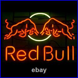 Red Bull Energy Drink 20x16 Neon Light Sign Lamp Display Windows Wall Decor