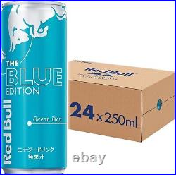 Red Bull Energy Drink BLUE Edition litchi Flavor 250mlx24 bottles Ocean Blast