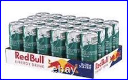 Red Bull Energy Drink Canada Winter Edition Fig Apple 24 8.4 Oz Cans Ex 05/24