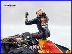 Red Bull F1 RB16B 33 Max Verstappen Monaco 2021 World Champion 118 Spark Figure