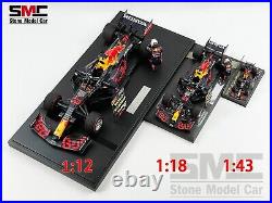 Red Bull F1 RB16B Max Verstappen Abu Dhabi 2021 WDC 112 MINICHAMPS with Figure