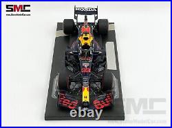 Red Bull F1 RB16B Max Verstappen Abu Dhabi 2021 WDC 118 MINICHAMPS with Figure