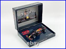 Red Bull F1 RB16B Max Verstappen Belgium SPA 2021 World Champion 143 MINICHAMPS