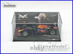 Red Bull F1 RB16B Max Verstappen Monaco GP 2021 WDC 143 MINICHAMPS with Figure