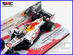 Red Bull F1 RB16B Max Verstappen Turkish GP 2021 World Champion 143 MINICHAMPS