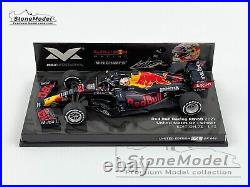Red Bull F1 RB16B Max Verstappen US GP Acura 2021 World Champion 143 MINICHAMPS