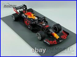 Red Bull F1 RB16 #33 Max Verstappen 70th Anniversary GP 2020 Winner Spark 18S486