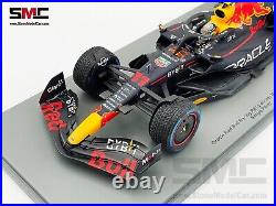 Red Bull F1 RB18 11 Sergio Perez Monaco Winner 2022 Rain Tires 118 Spark 18S763