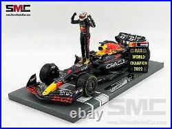 Red Bull F1 RB18 Max Verstappen Japan 2022 World Champion 118 MINICHAMPS Figure