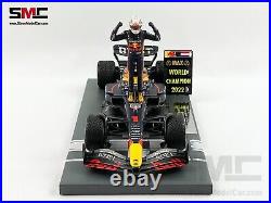 Red Bull F1 RB18 Max Verstappen Japan 2022 World Champion 118 MINICHAMPS Figure
