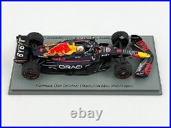 Red Bull F1 RB18 Max Verstappen Japan GP Winner 2022 World Champion 143 Spark