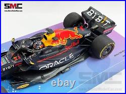 Red Bull F1 RB18 Max Verstappen Miami 2022 World Champion 118 MINICHAMPS Gift