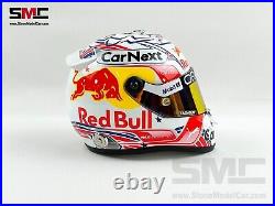 Red Bull F1 RB18 Max Verstappen US GP 2022 World Champion Schuberth 12 Helmet