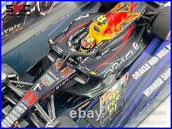 Red Bull F1 RB19 #11 Sergio Perez Saudi Arabian GP Winner 2023 143 MINICHAMPS