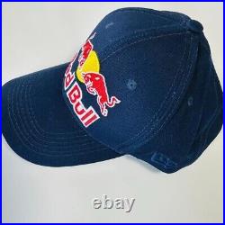 Red Bull Hat Panel Racing Cap Navy Embroidery Excellent Breathability NEW
