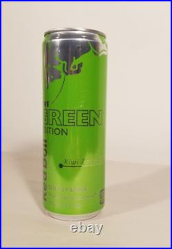 Red Bull Kiwi Apple 12oz Discontinued Green Edition Rare HTF Redbull