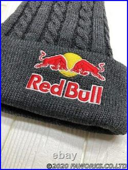 Red Bull Knit Hat Athlete Only Not for sale Supplied Free Size RARE NEW JP