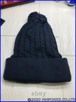 Red Bull Knit Hat Athlete Only Supplied Free Size Beanie Navy Blue Not for Sale