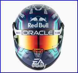 Red Bull Max Verstappen 2023 Miami helmet 12 scale 1/2
