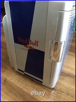 Red Bull Mini Fridge NEW! For Cold Drinks 220V-240V Home Garden 12V Camper Car