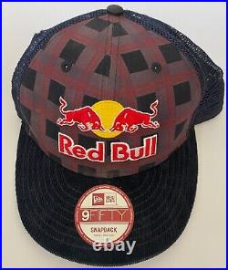 Red Bull New Era 9 Fifty Cap Red Bull Athletes Only Very RARE F1 MOTOGP 1